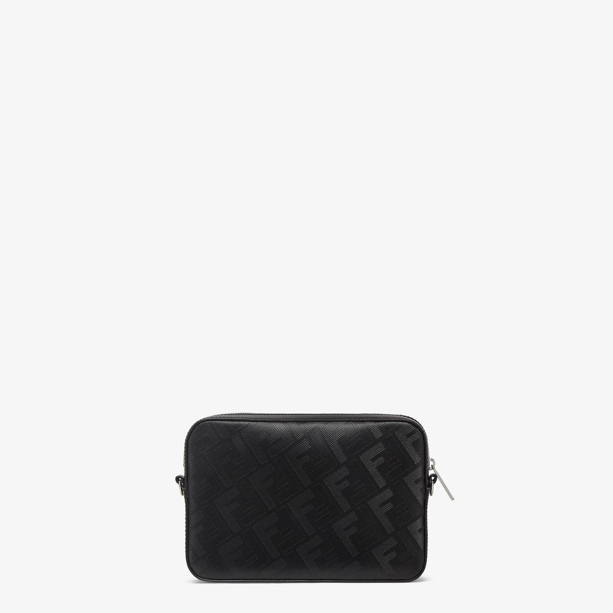 Fendi Diagonal Camera CaseBlack leather bag Product Image