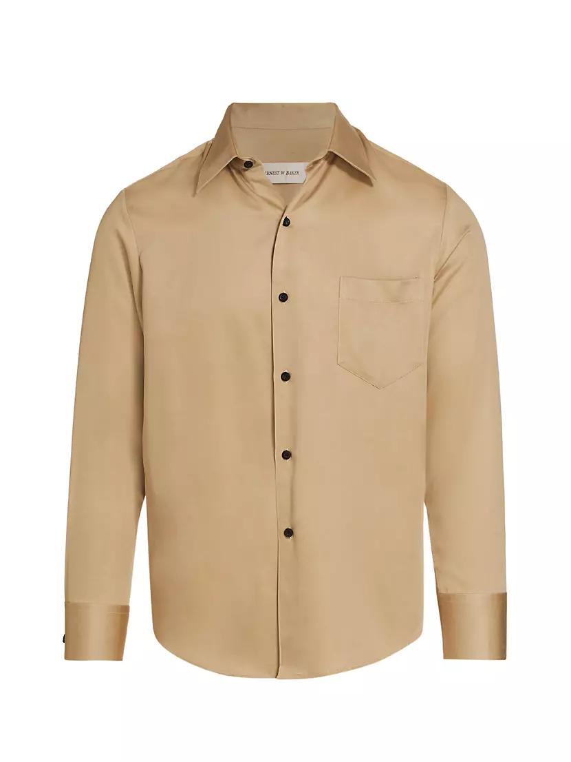 Classic Button-Front Shirt Product Image