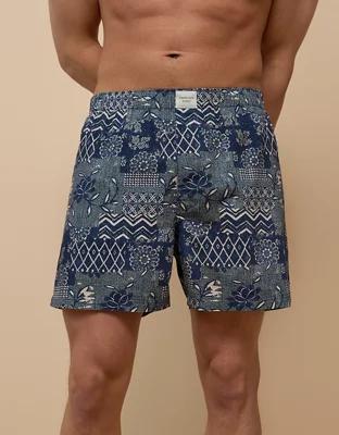 AEO Patchwork Stretch Boxer Short Product Image