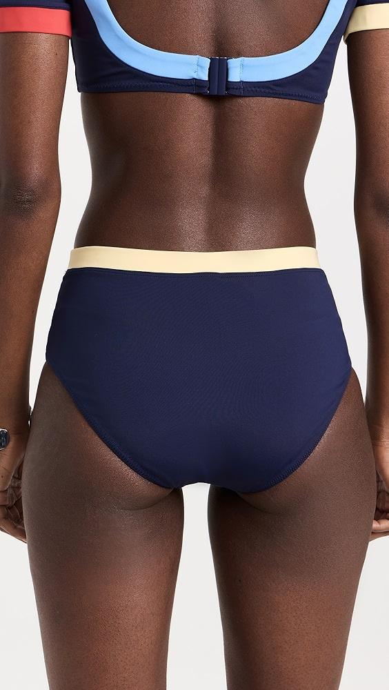 STAUD Devon High Rise Bikini Bottoms | Shopbop Product Image