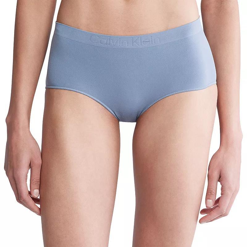 Womens Calvin Klein Bonded Flex Boyshort Panty QD3961 Product Image