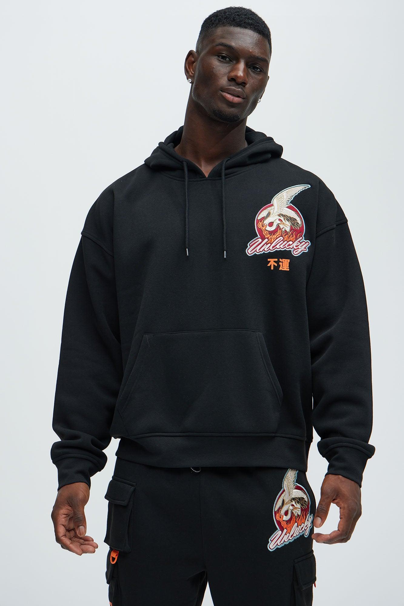 Unlucky Hoodie - Black Product Image