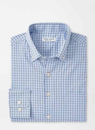 Peter Millar Chelan Check Performance Button-Down Shirt Product Image