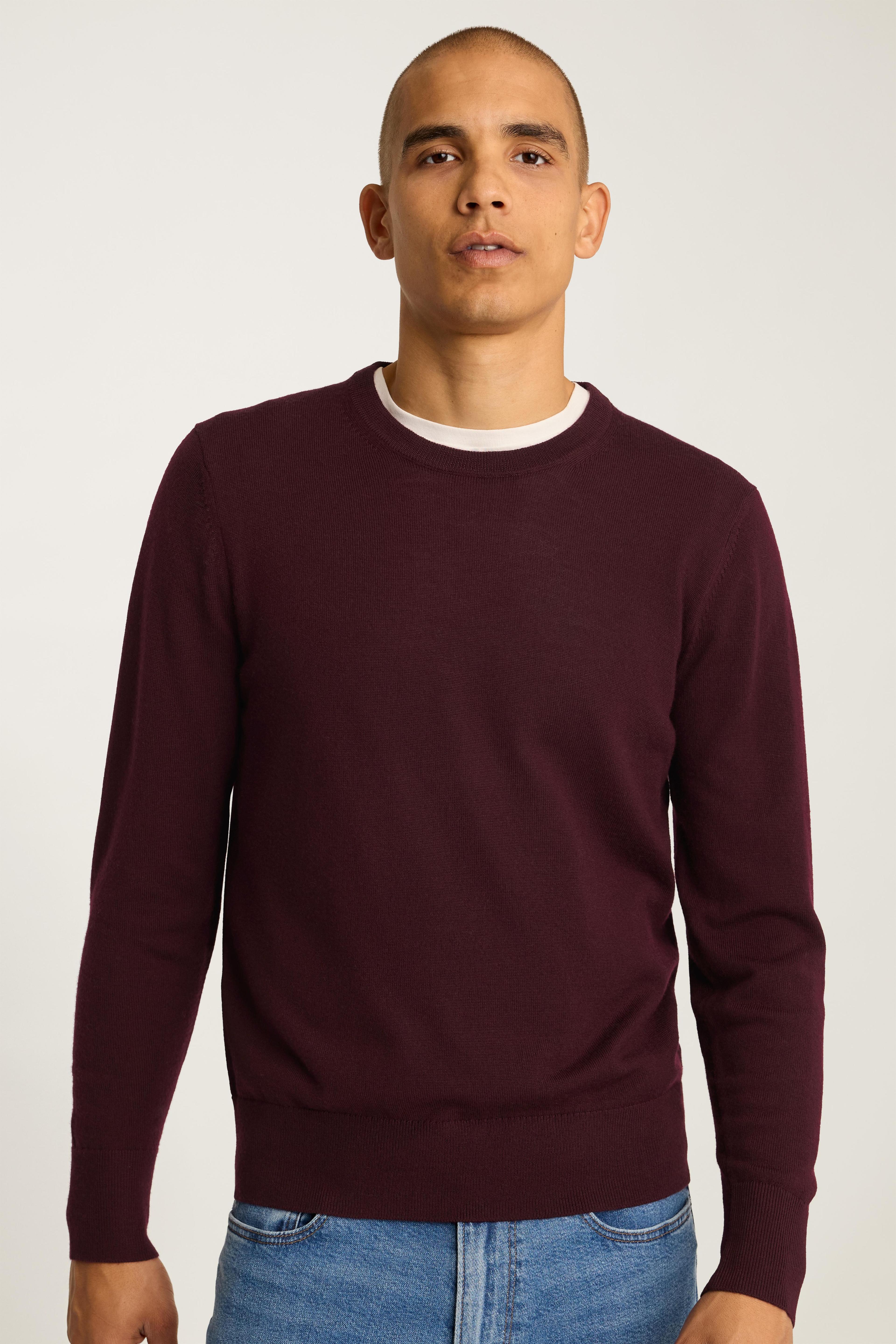 Washable Merino Crew Neck Sweater Product Image