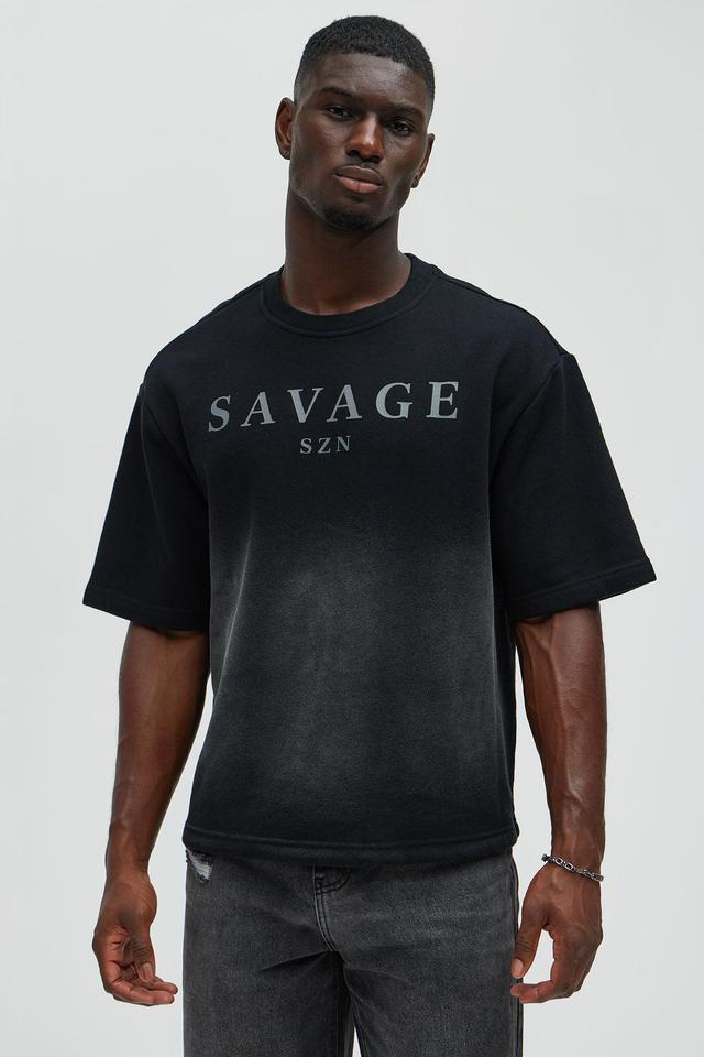 Savage SZN Short Sleeve Tee - Black Product Image