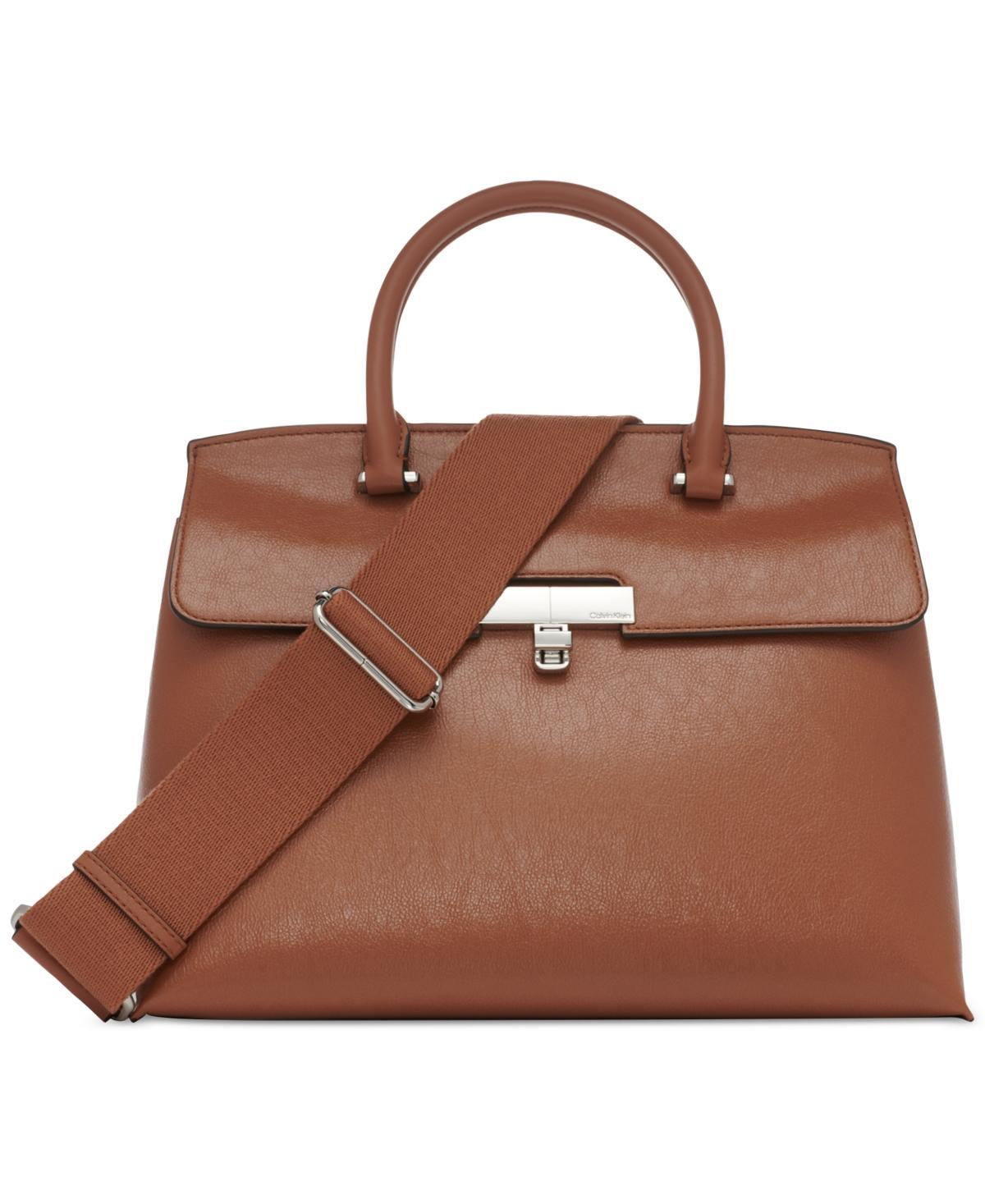 Becky Turnlock Convertible Satchel Product Image