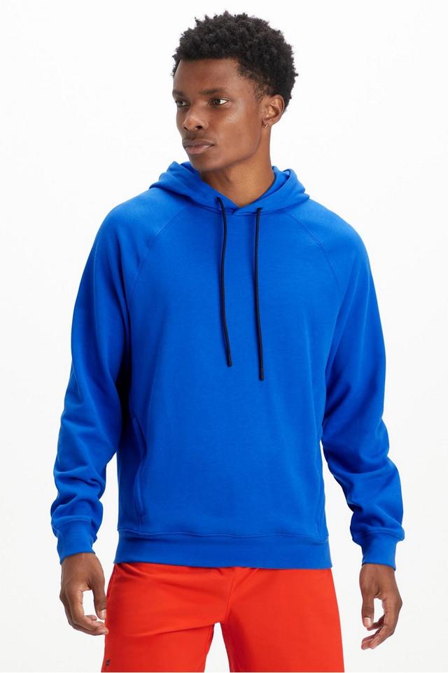 Fabletics Men The Lightweight Go-To Hoodie male Race Blue Size L Product Image