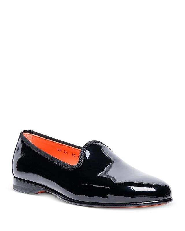 Santoni Mens Andrea Patent Formal Loafers Product Image