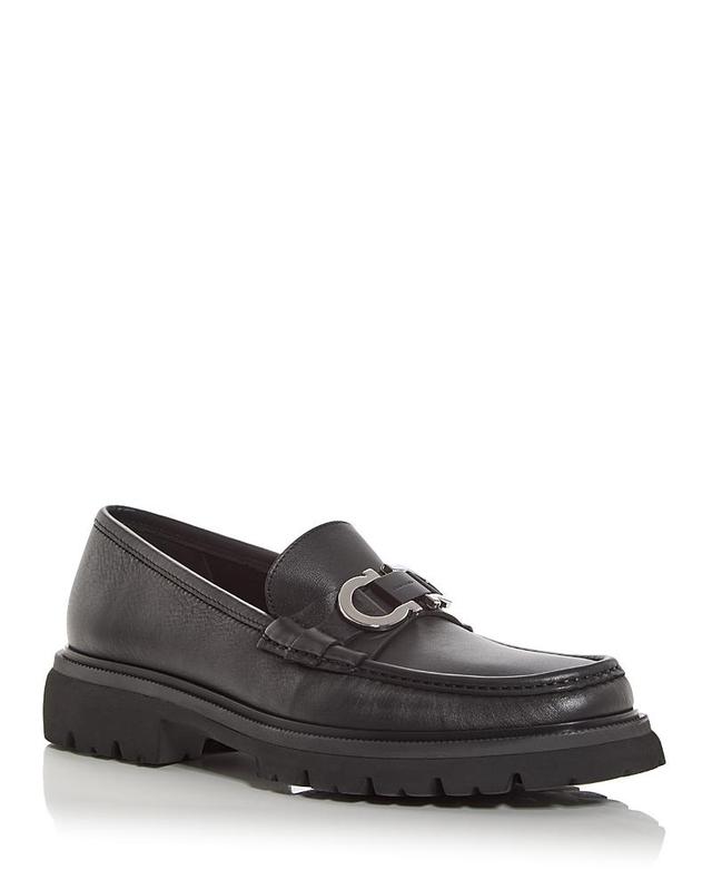 Mens Cocoon Gancini Leather Penny Loafers Product Image