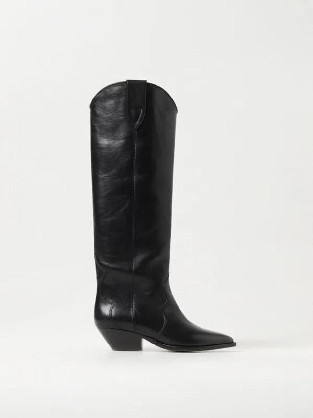 ISABEL MARANT Boots  Woman Color Black In Schwarz Product Image