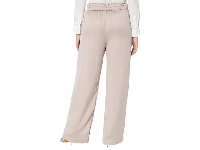 bella dahl Belted Ruffle Edge Wide Leg (Antique Rose) Women's Casual Pants Product Image