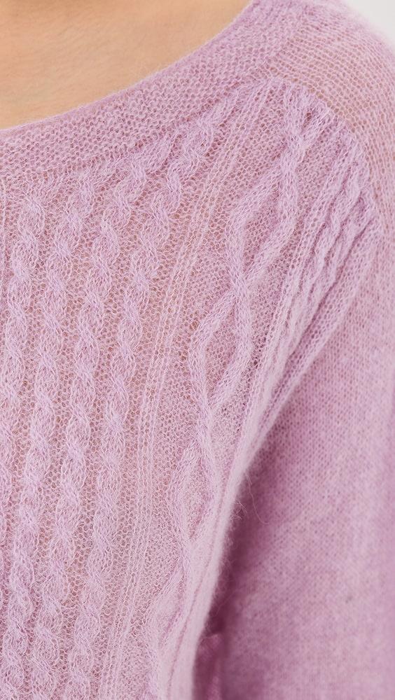 Alohas Corden Lilac Tricot Cardigan | Shopbop Product Image