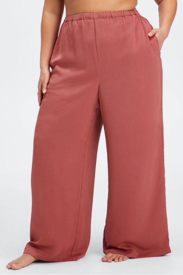 Fabletics Sleep Pant Womens Terra Cotta Size M Product Image