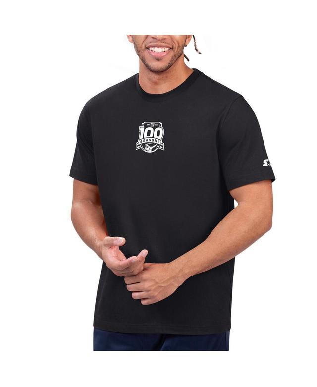 Starter Mens Black New York Giants 100th Season Prime Time T-Shirt Product Image