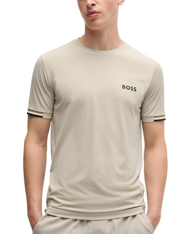 Mens BOSS x Matteo Berrettini Waffle Fabric T-Shirt Product Image