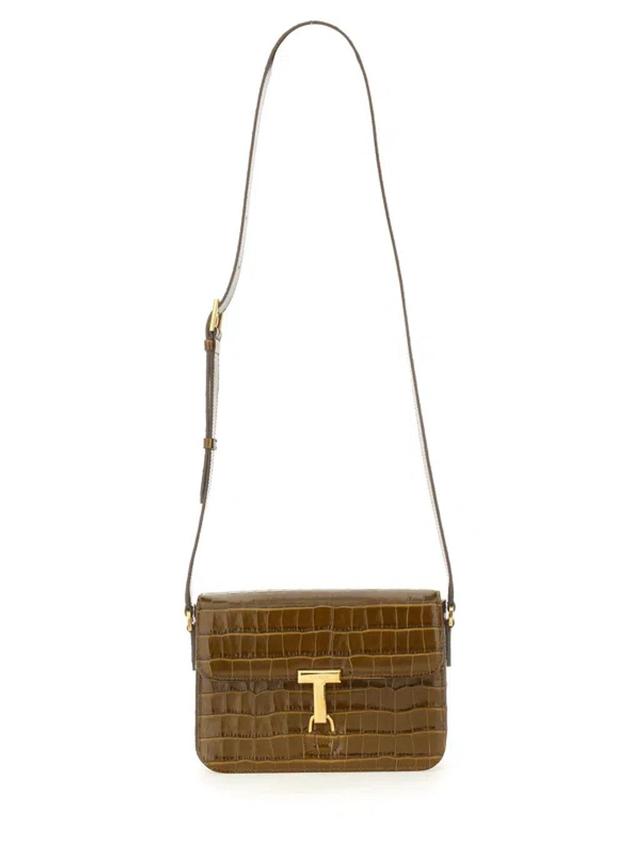 Bag With Logo In Brown Product Image