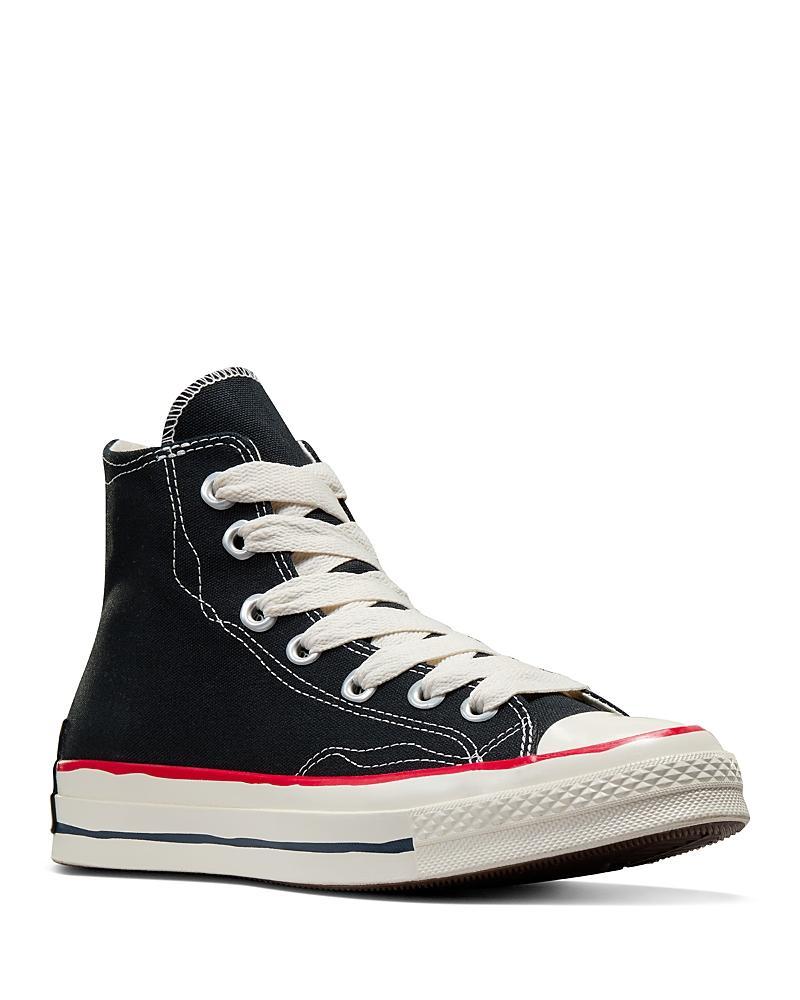 Converse Mens Chuck 70 Hi Sketch Canvas Casual Sneakers from Finish Line - Blue Product Image