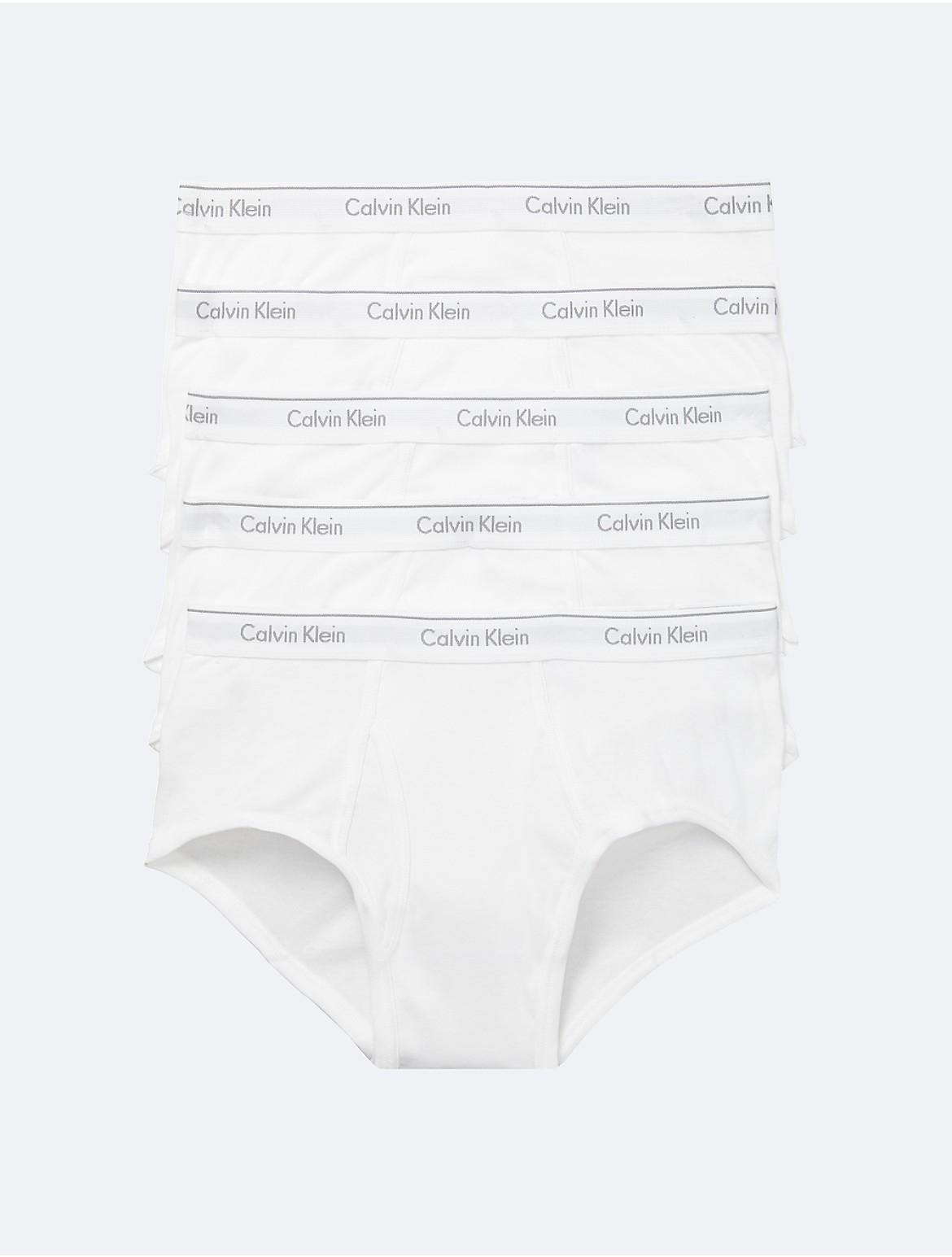 Calvin Klein Mens Cotton Classics 5-Pack Brief - Black - M Product Image