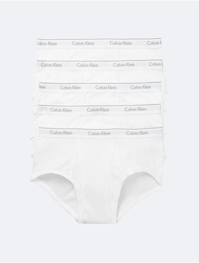 Calvin Klein Mens Cotton Classics 5-Pack Brief - Black - M Product Image