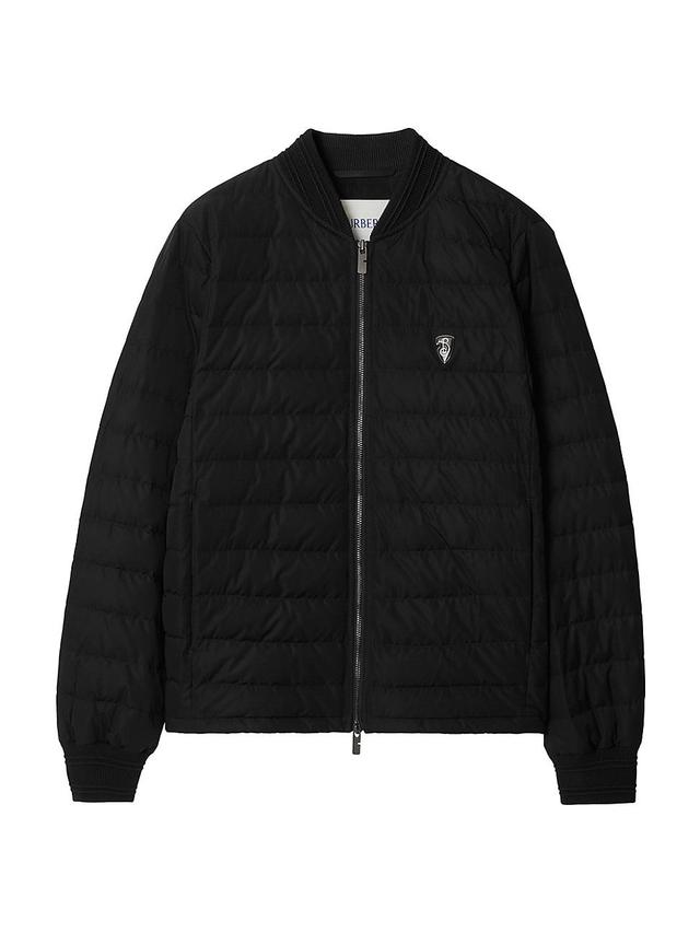 Mens Down Bomber Jacket Product Image