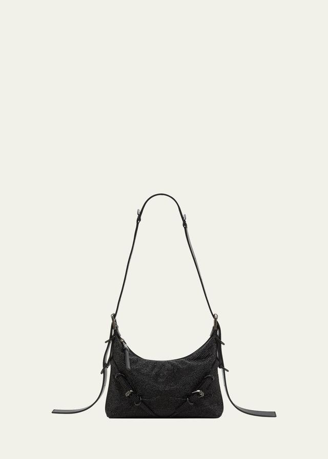 Givenchy Mini Voyou Crystal Embellished Satin Hobo Product Image