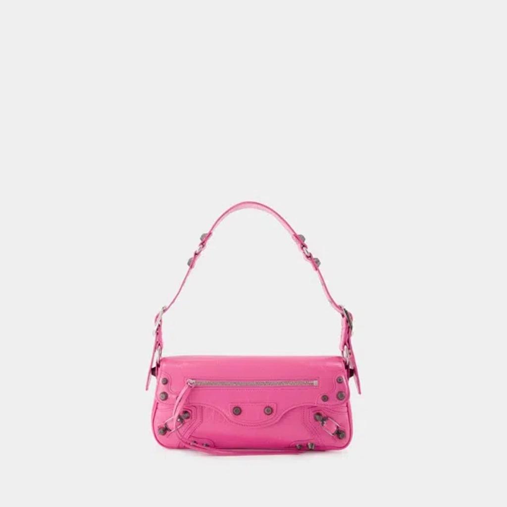 BALENCIAGA Women's Le Cagole S Shoulder Bag In Pink Product Image