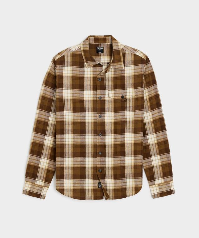 Peached Cotton Lodge Shirt Plaid Product Image