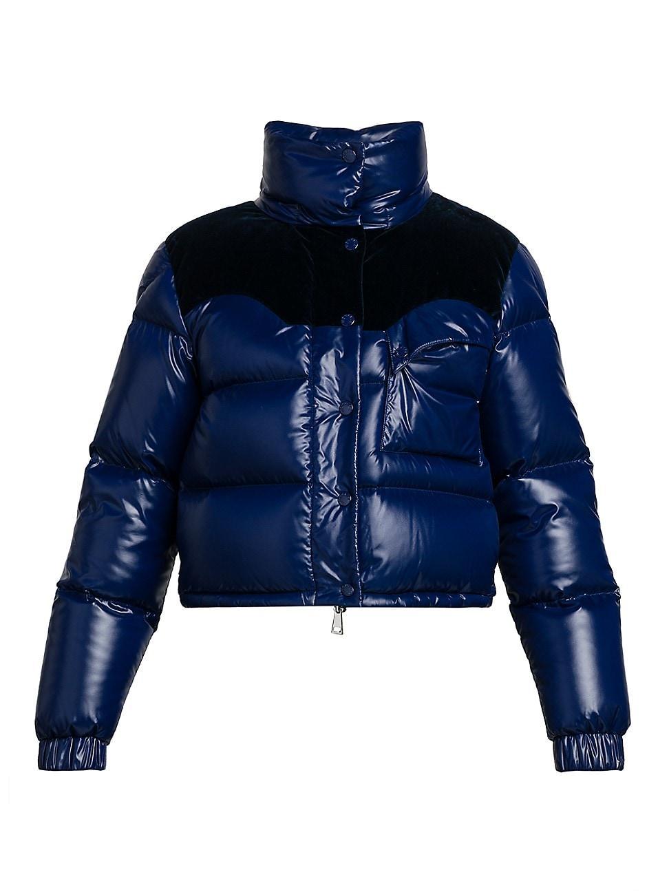 Moncler Narmada Mixed Media Down Puffer Jacket Product Image