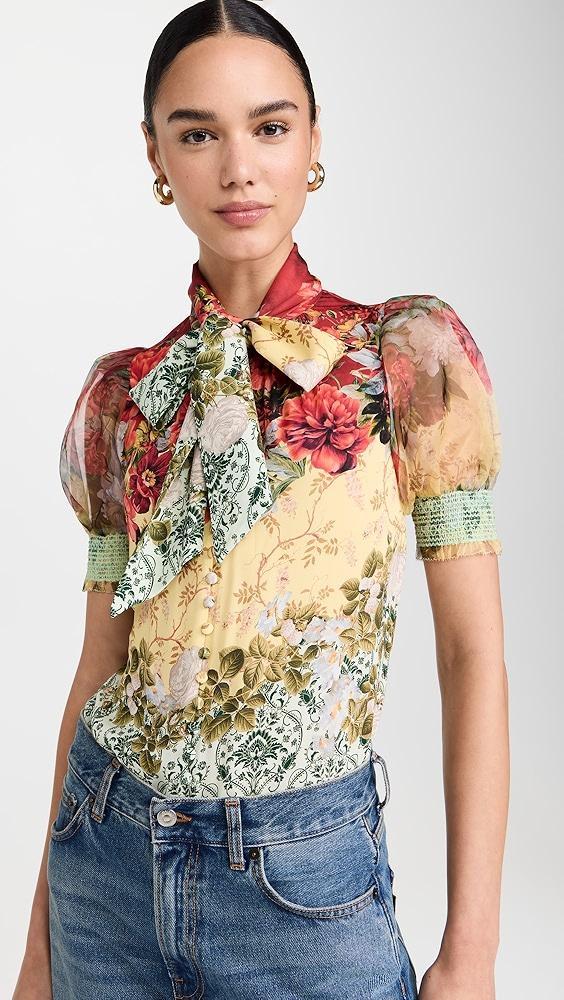 alice + olivia Brentley Blouse | Shopbop Product Image