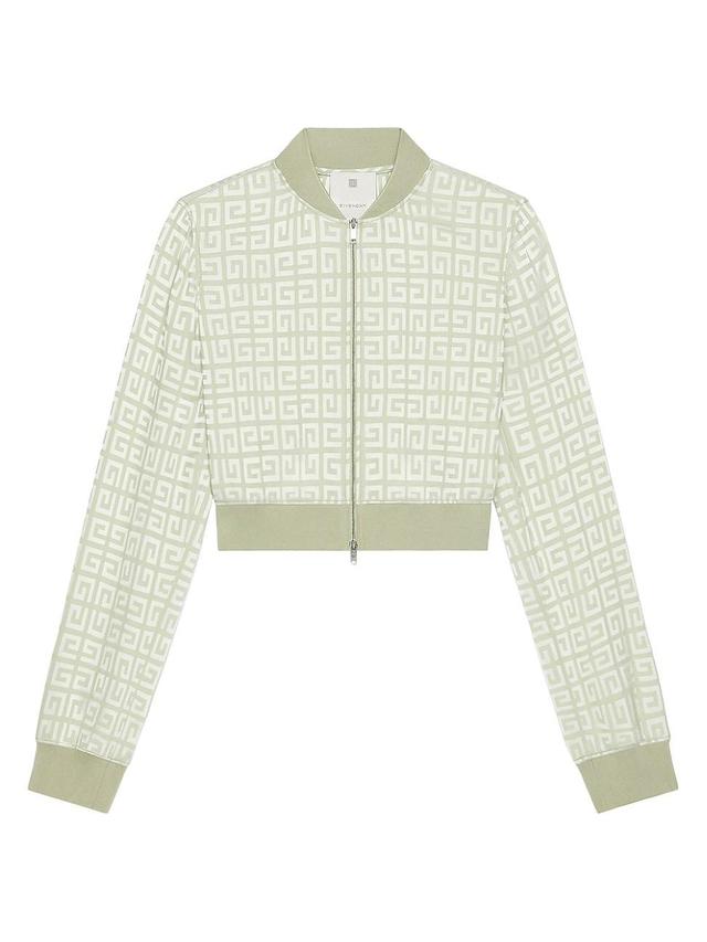 Womens Bomber in 4G Jacquard Product Image