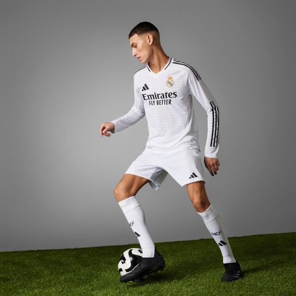 Real Madrid 24/25 Long Sleeve Home Authentic Jersey Product Image