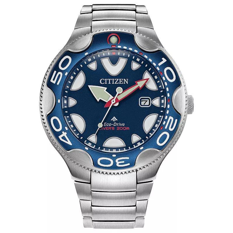 Men's Citizen Eco-DriveÂ® Promaster Diver Blue Rubber Strap Watch with Blue Dial (Model: Bn0231-01L) Product Image