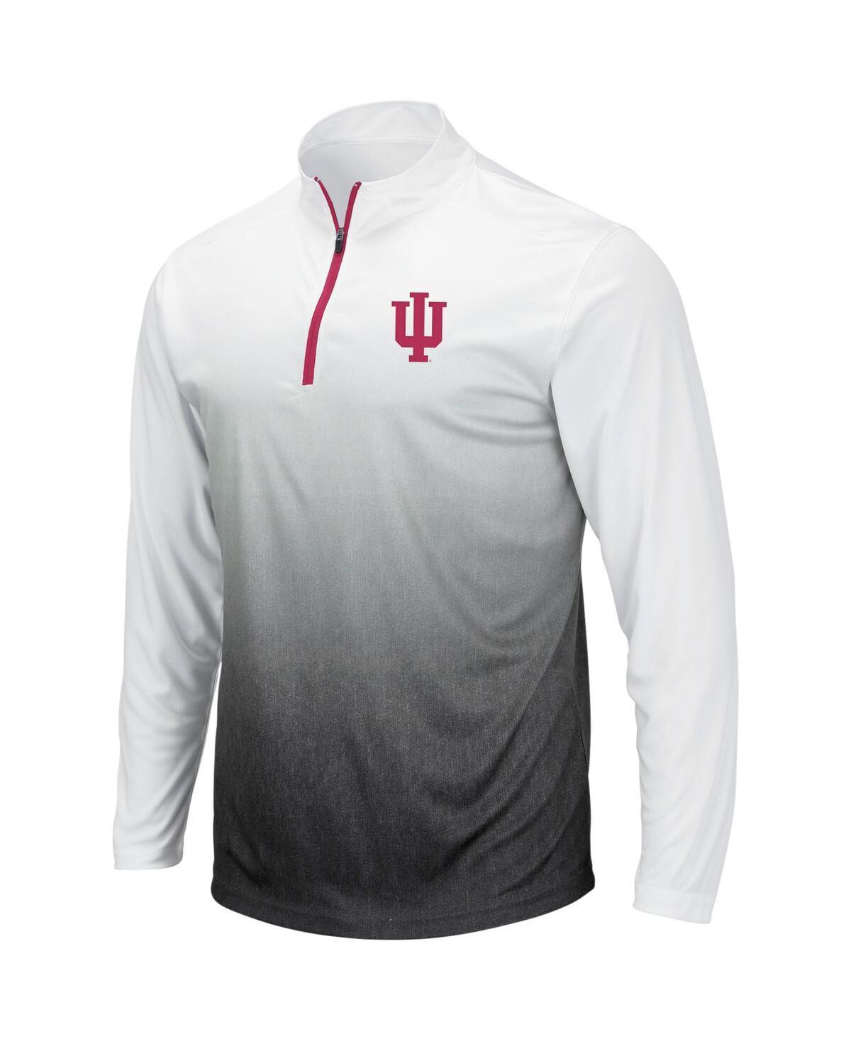 Mens Colosseum Gray Tennessee Volunteers Magic Team Logo Quarter-Zip Jacket Product Image