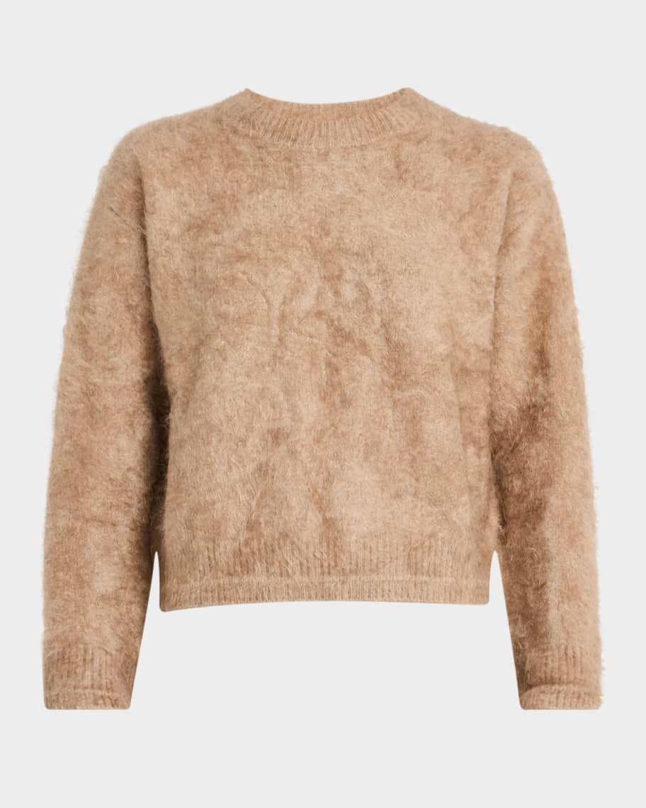 Slouchy Crewneck Cashmere Sweater product image