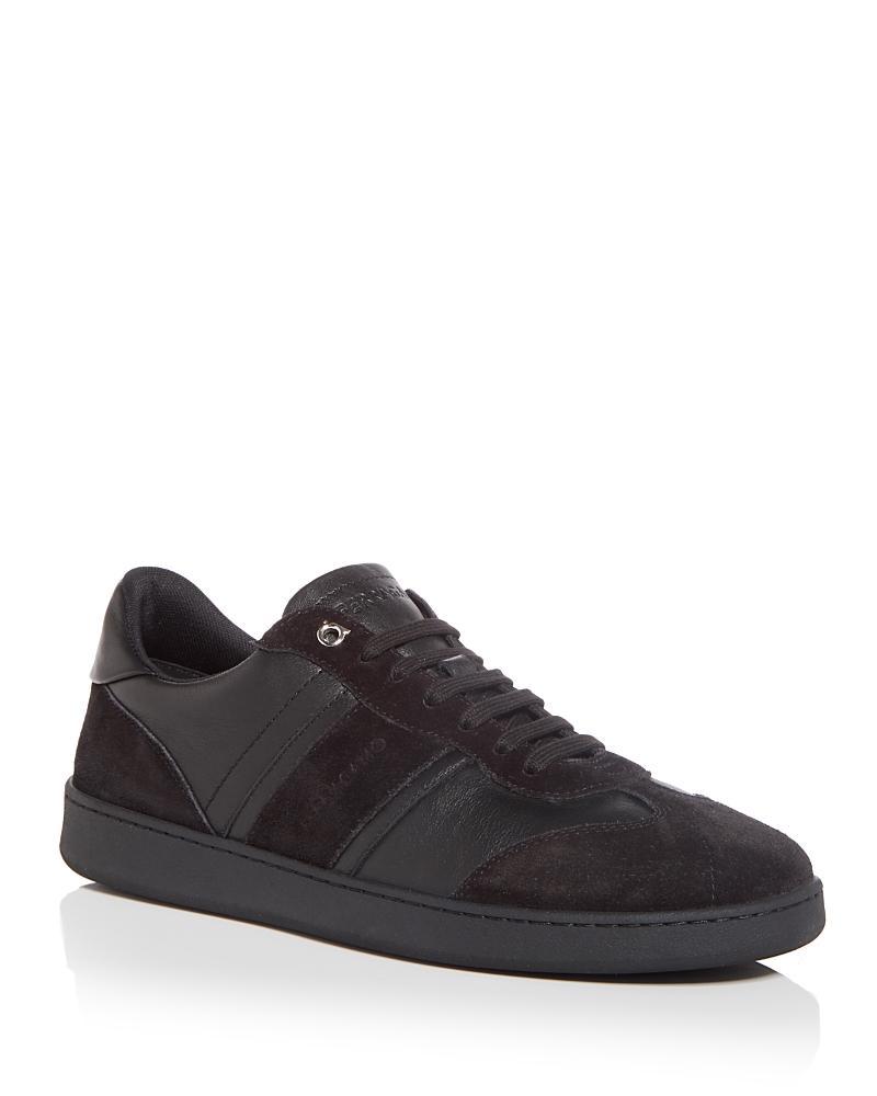 Mens Achilles Mixed Leather Low-Top Sneakers Product Image