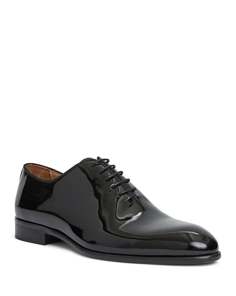 Bruno Magli Mens Angelo Patent Lace Up Oxford Dress Shoes Product Image