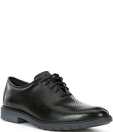 Cole Haan Mens Grandflex Dress Laser Oxfords - Black Size 7.5 Product Image