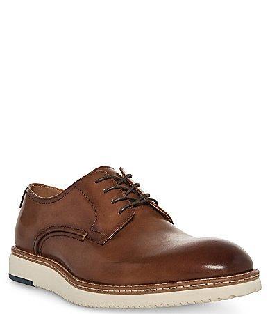 Steve Madden Mens Kattin Leather Plain Toe Lace Product Image