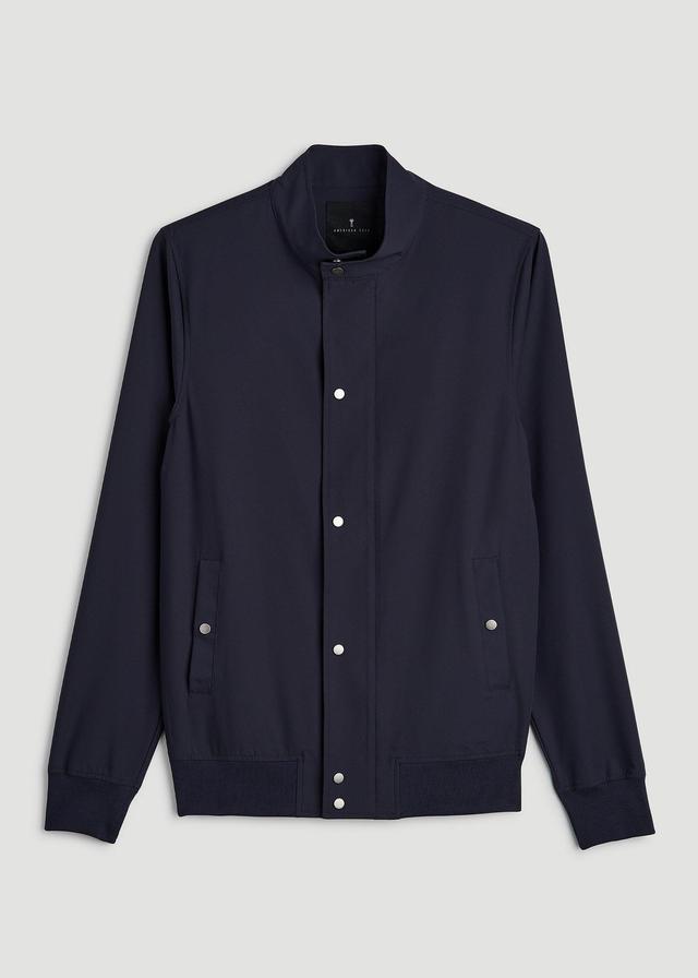 Motion Bomber Jacket for Tall Men in Portobello Product Image