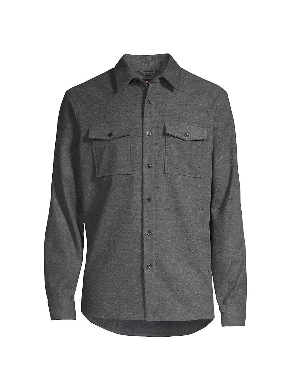 Mens Stretch Jersey Long-Sleeve Shirt Product Image