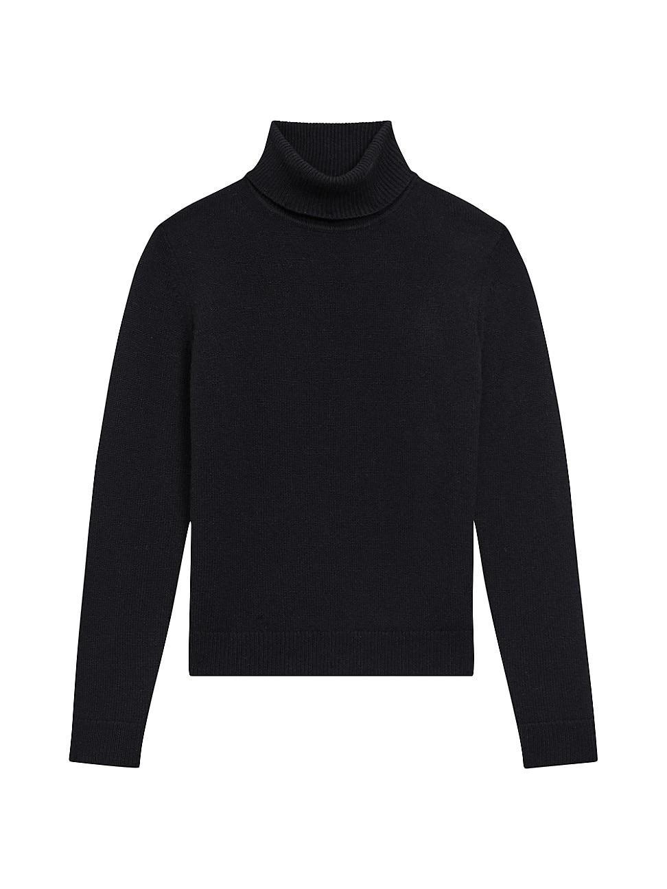 Womens Cashmere Turtleneck Sweater product image