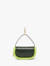 BUMPER-7 - LEATHER MICRO BAG in green | JW Anderson US  Product Image