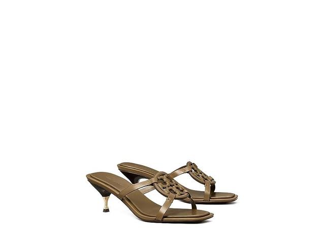 Tory Burch Geo Bombe Miller Low Heel Sandal 55 mm (Toasted Sesame) Women's Shoes Product Image