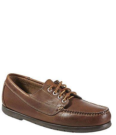 L.L.Bean Mens Blucher Leather Moccasins Product Image