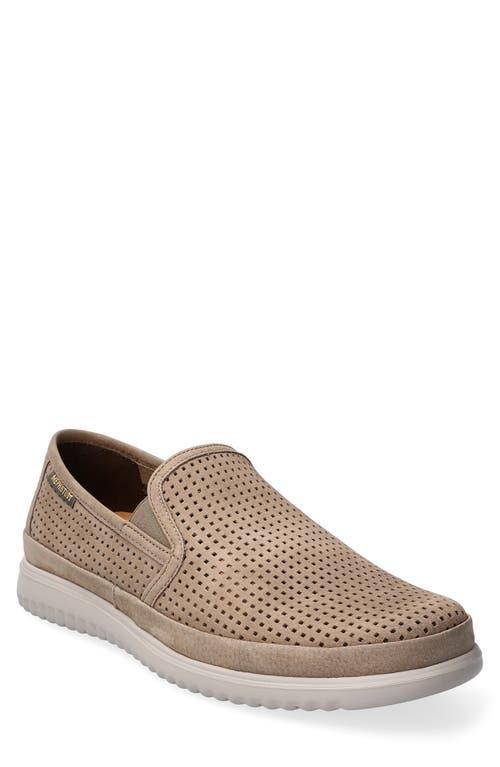 Mens Tiago Perforated Leather Loafers Product Image