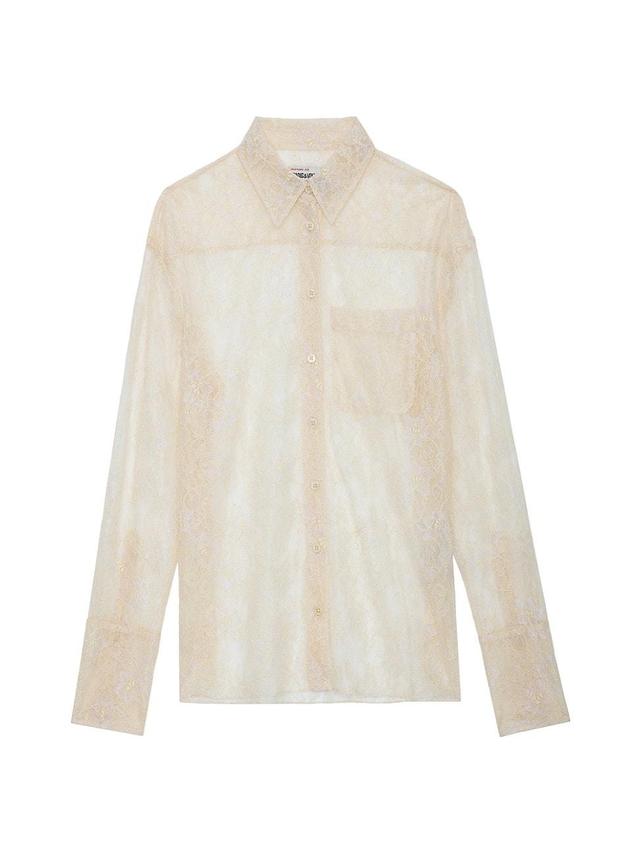 Womens Tyrone Lace Shirt Product Image