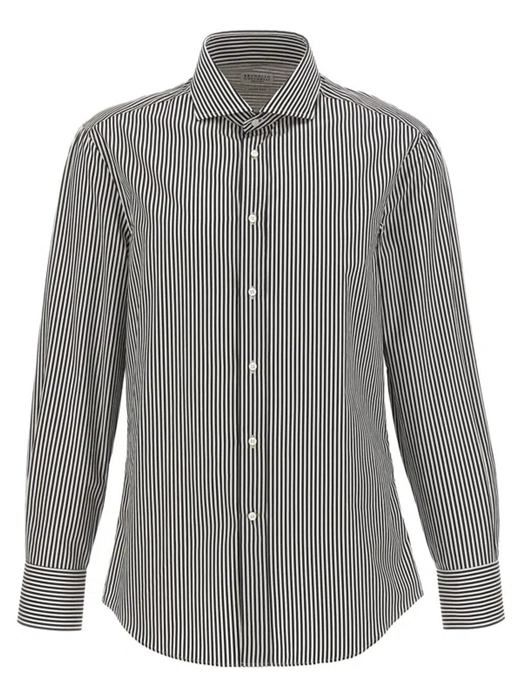 Striped Shirt In Multicolor Product Image