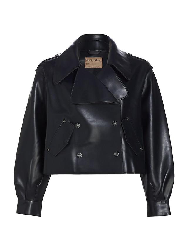 Free People Alexis Faux Leather Jacket Product Image