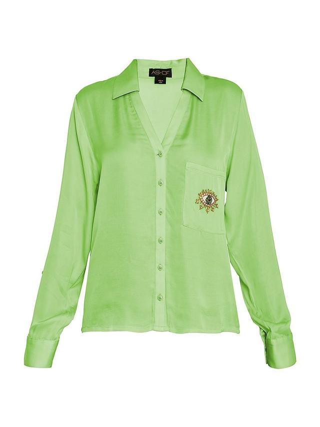 Womens Evil Eye Blouse Product Image