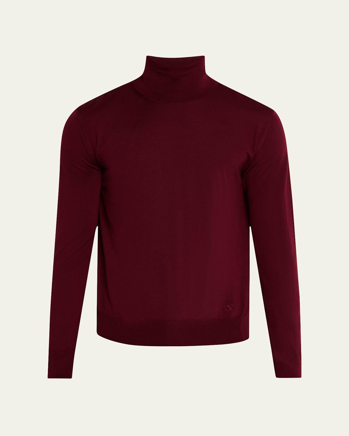 Men's Wool Turtleneck Sweater Product Image